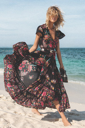 Peacock Gypsy Dress