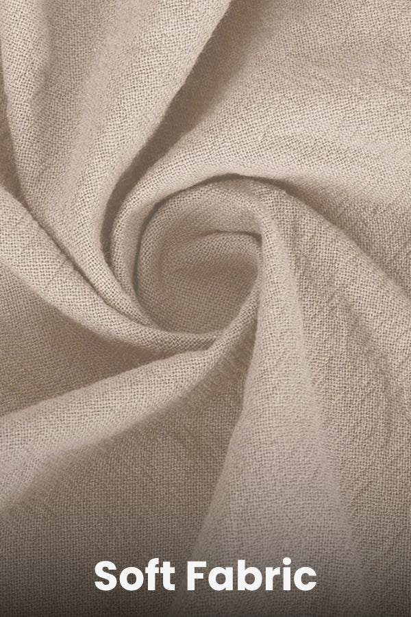 Close-up of soft fabric texture for Chic Comfort Kimono two-piece set