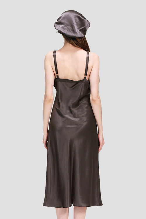 100% Mulberry Silk Elegant Night Dress