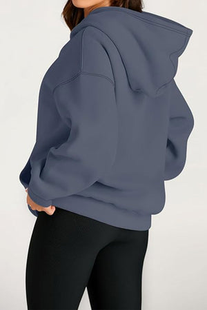 Oversized Fleece-Lined Hoodie