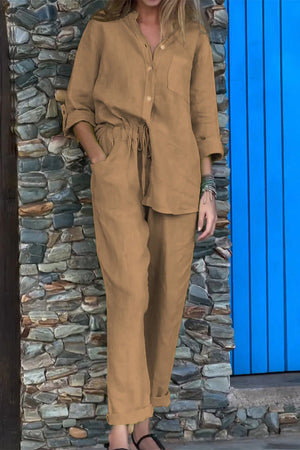 Casual Chic Travel-Ready Two-Piece Set