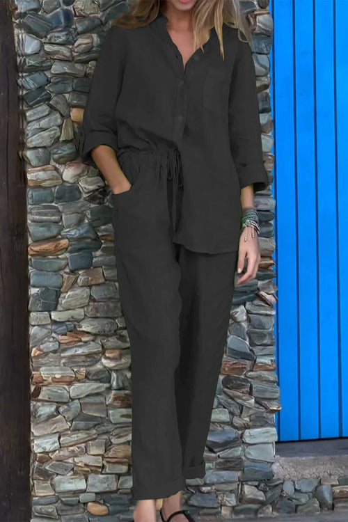 Casual Chic Travel-Ready Two-Piece Set