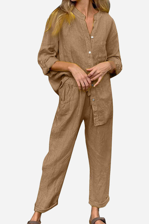 Casual Chic Travel-Ready Two-Piece Set