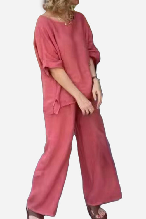 100% Cotton Two-Piece Set