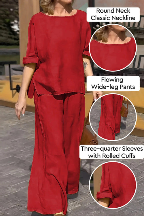 100% Cotton Two-Piece Set