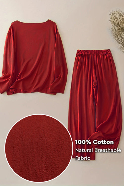 100% Cotton Two-Piece Set