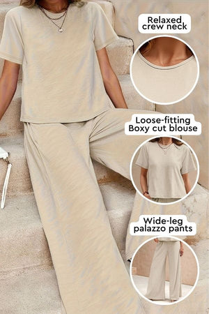 Riviera Relaxed Two Piece Set
