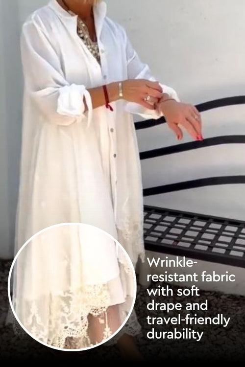 Villa Breeze Dress and Cardigan Set
