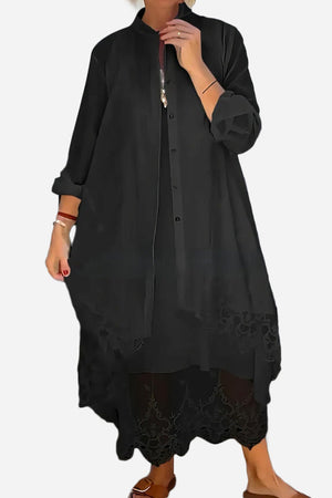 Villa Breeze Dress and Cardigan Set