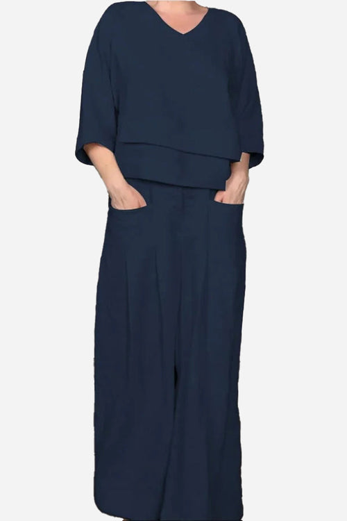 Atelier Serenity Layered Two-Piece Set