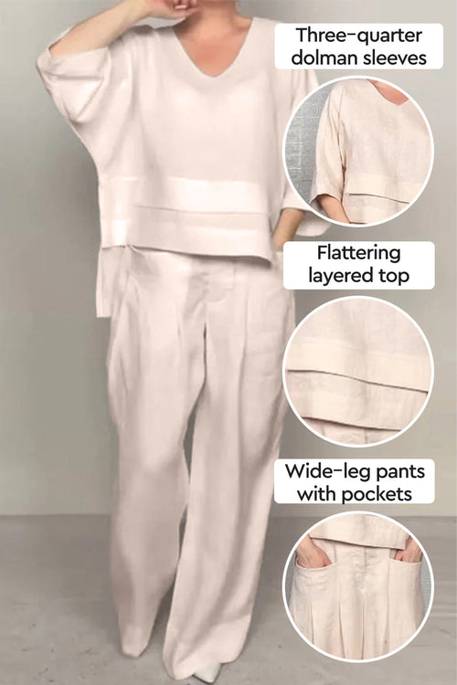 Atelier Serenity Layered Two-Piece Set