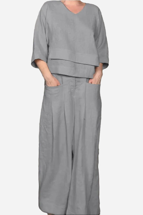 Atelier Serenity Layered Two-Piece Set