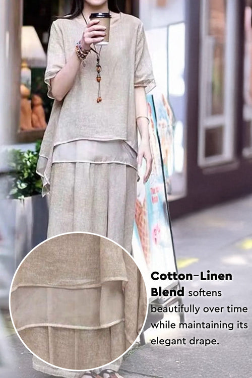 Provence Cotton Linen Blend Set