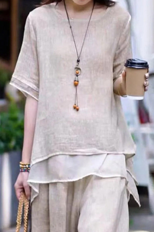 Provence Cotton Linen Blend Set