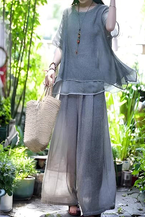 Provence Cotton Linen Blend Set