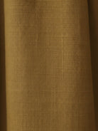 Maxi cotton-linen empire waist dress with 3/4 sleeves and side pockets