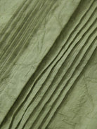 100% linen oversized jacquard shirt with tonal leaf pattern and relaxed fit