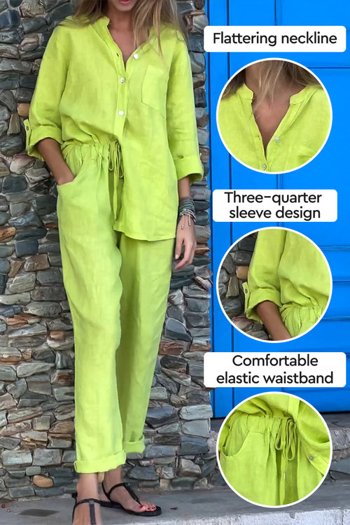 Casual Chic Travel-Ready Two-Piece Set