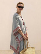 Coastal Comfort Linen two-piece set with lace details and breathable fabric