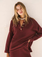 Two-piece oversized set for multi-weather comfort with relaxed fit and wrinkle-resistant fabric