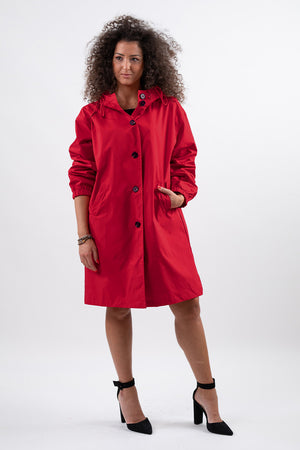 The Rain Couture Windbreaker-Trendy, Oversized, and Water-Resistant